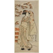 Estampe japonaise "The Actor Segawa Kikunojo III in an Unidentified Role" par Katsukawa Shunsho, 勝川春章 (Katsukawa Shunshô)