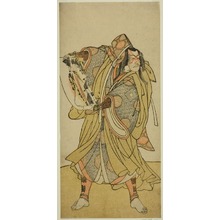 Katsukawa Shunjô: The Actor Ichikawa Danjuro V as Kazusa no Akushichibyoe Kagekiyo in the Play Edo no Hana Mimasu Soga, Performed at the Nakamura Theater in the Third Month, 1783 - Art Institute of Chicago