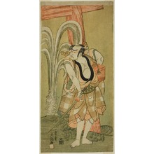 一筆斉文調: The Actor Otani Hiroji III in an Unidentified Role - シカゴ美術館