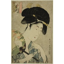 玉川舟調: An Elegant Series of Amulet Paintings (Fûryû nanatsume e awase): Rabbit and Cock - シカゴ美術館