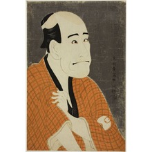 東洲斎写楽: The Actor Arashi Ryûzô as Ishibe no Kinkichi - シカゴ美術館