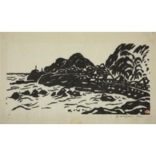 Sasajima Kihei: Sea Coast, Futomi - シカゴ美術館