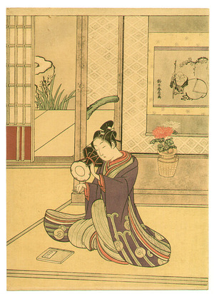 Suzuki Harunobu: Little Drummer - Artelino