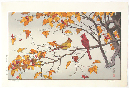 吉田遠志: Cardinals (large size) - Artelino
