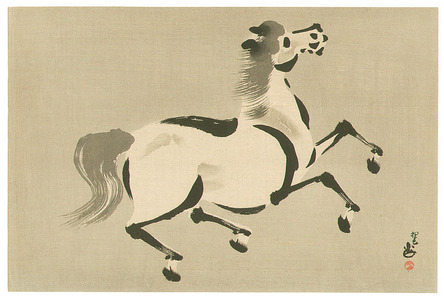 Aoyama Seizan: Seizan Zen Horse - 2 - Artelino