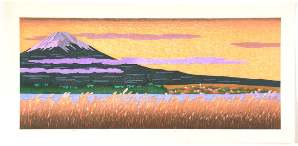 Watanabe Yuji: Mt.Fuji and Lake Kawaguchi (Limited Edition) - Artelino