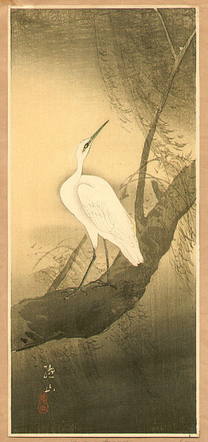 Ito Sozan: White Egret - Artelino