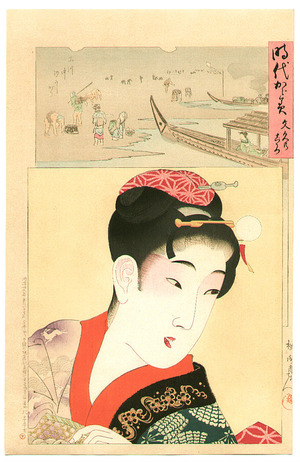 Toyohara Chikanobu: Bunkyuu - Jidai Kagami - Artelino