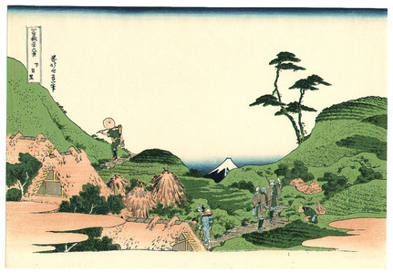 Katsushika Hokusai: Shimo Meguro - Thirty-six Views of Mt.Fuji - Artelino