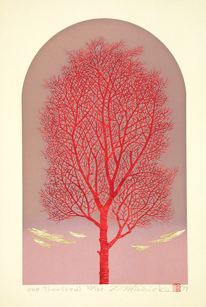 小野忠重: One Tree (red) - Artelino