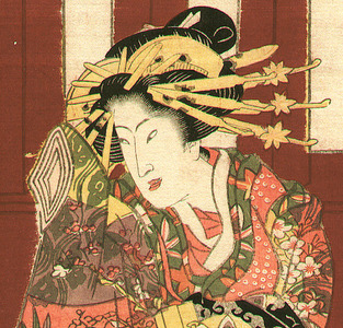 Utagawa Kunisada: Doll Seller and Courtesan - Artelino