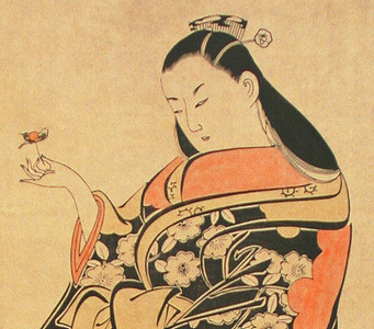 Torii Kiyonobu II: Ancient Beauty - Artelino