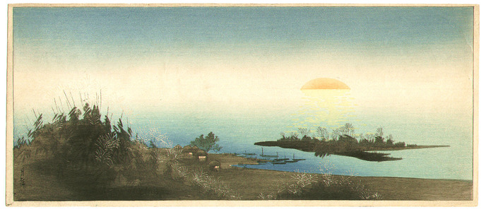 Yoshimoto Gesso: Coastal Sunrise - Artelino