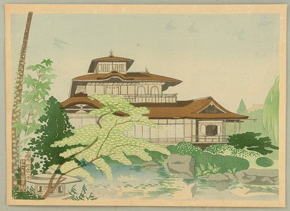 Ando Hiroshige, 歌川広重 (Ando Hiroshige)による浮世絵「Tokaido Goju-san Tsugi no Uchi - Okitsu」