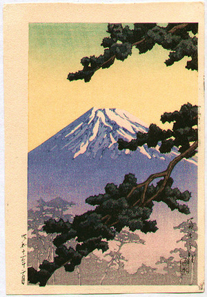 Kawase Hasui: Mt.Fuji - Artelino