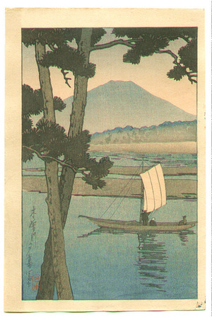 Kawase Hasui: Kiso River - Artelino