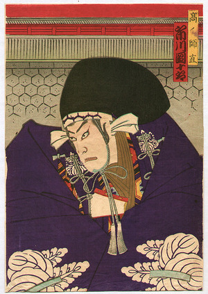 Toyohara Kunichika: Moronao - Kabuki - Artelino