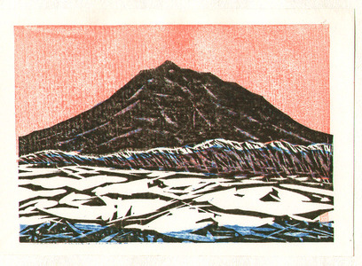 Yamaguchi Seion: Dusk at Mt.Iwaki - Artelino