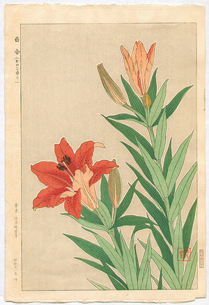 Kawarazaki Shodo: Tiger Lily - Artelino