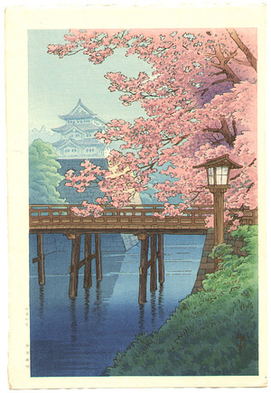 Ito Yuhan: Cherry Blossoms and Castle - Artelino