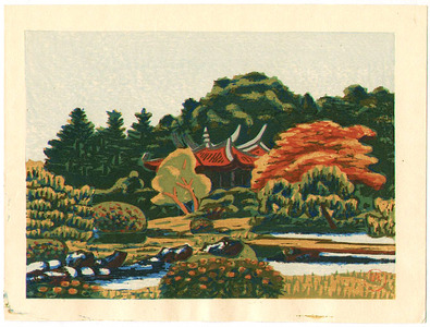 Maeda Masao: Shinjuku Gyoen National Garden - Artelino