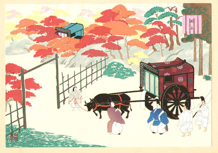 Maeda Masao: Sekiya - The Tale of Genji - Artelino