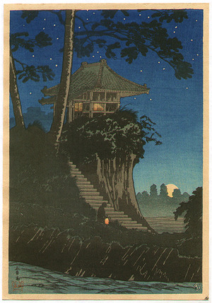 高橋弘明: Temple in the Night - Tokumochi - Artelino