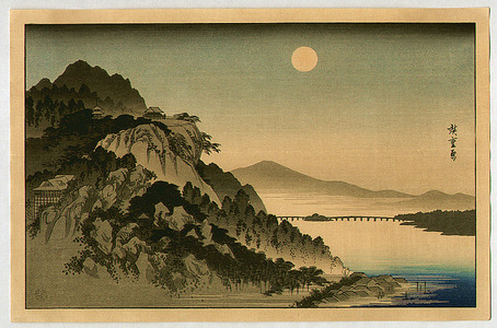 Utagawa Hiroshige: Autumn Moon at Ishiyama - Artelino