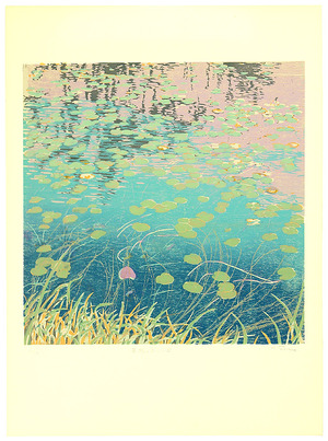 Inoue Shigeko: Wild Water Lilies at Oze - Artelino