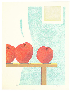 日本版画 "Apples" 由 Unknown, 無款 (null) 创作