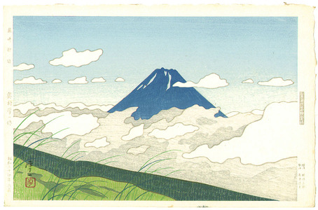 Okumura Koichi: Mount Fuji from Nirasaki - Artelino