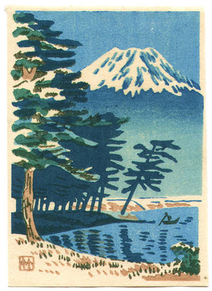 Fujishima Takeji: Four Miniature Prints - Artelino