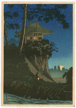 高橋弘明: Temple in the Night - Tokumochi - Artelino