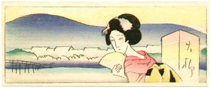Takehisa Yumeji: Maiko in Kyoto - Artelino