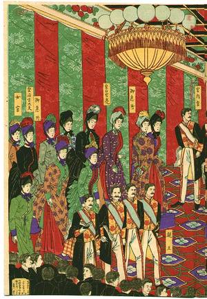 Toyohara Chikanobu: Meiji Emperor and the New Constitution - Artelino