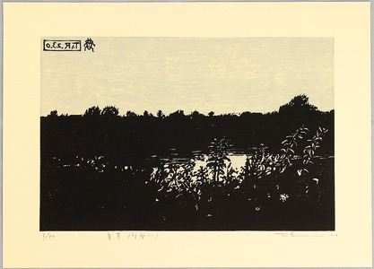 Hanawa Takuma: Plants in Summer - Tama River - Artelino