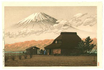 Kawase Hasui: Mt. Fuji from Narusawa - Artelino