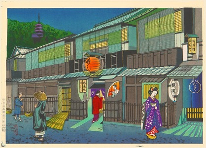 Yamamoto Tomokatsu: Hanamikoji Street - Artelino