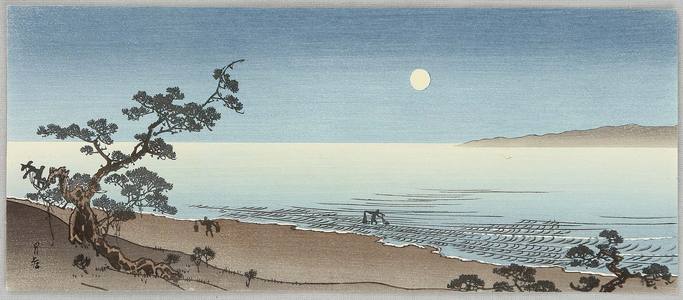 Yoshimoto Gesso: The Moon and Seashore - Artelino