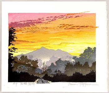 両角修: Sunrise in Oze Field - Japan - Artelino