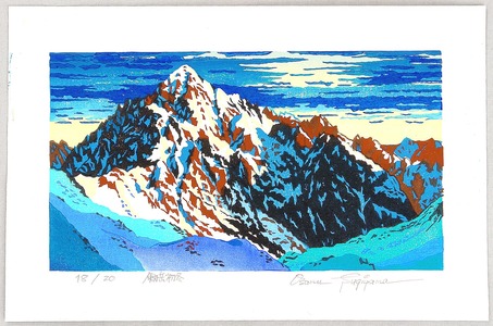 両角修: Mt. Turugi in the Early Winter - Japan - Artelino