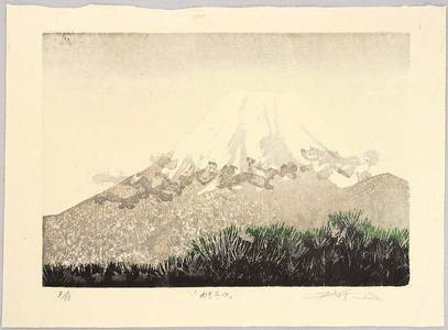 Katsuyama Masanori: Mt. Fuji in Clouds - Artelino