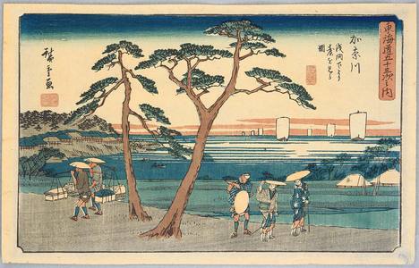 Utagawa Hiroshige: Kanagawa - Gyosho Tokaido - Artelino