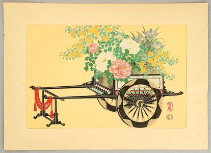 Takeshita Kin-u: Flower Cart - Spring - Artelino