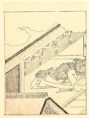 Nishikawa Sukenobu: Lady Murasaki - Artelino