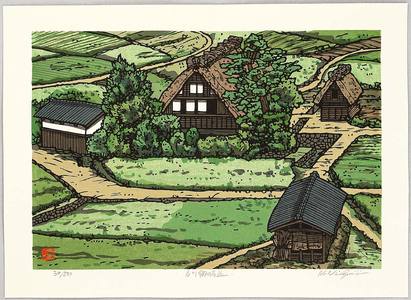 Nishijima Katsuyuki: Village Houses at Shirakawa - Artelino