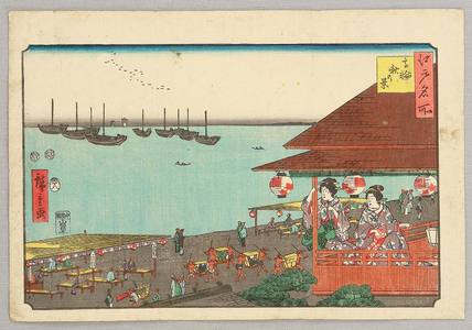 Utagawa Hiroshige: Takanawa - Edo Meisho - Artelino