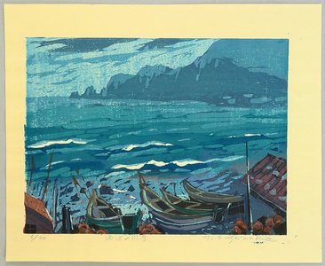 Unknown, 無款 (null)による浮世絵「Seaside」