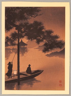 Koho: Lake Biwa - Sepia Version - Artelino