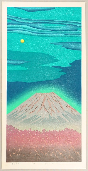 Watanabe Yuji: Mt.Fuji Under the Moon Light - Artelino